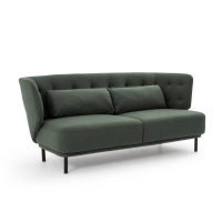 Диван Нераскладной 3-х мест с обивкой Touco 3 мест. зеленый LA REDOUTE INTERIEURS  фото, kupilegko.ru